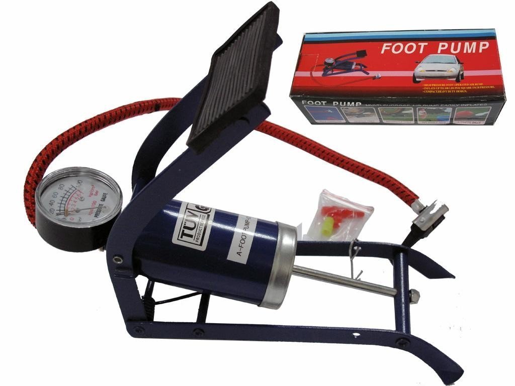 Bicycle discount foot pump