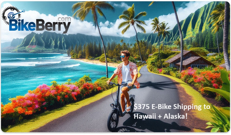 E-Bike Shipping to Hawaii and Alaska: A Seamless Process with Bikeberry.com