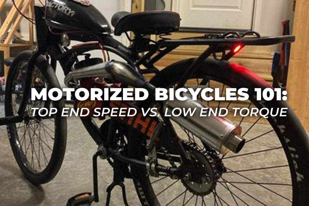 Motorized Bicycles 101: Top End Speed vs. Low End Torque