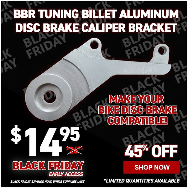 BBR Tuning Billet Aluminum Disc Brake Caliper Bracket