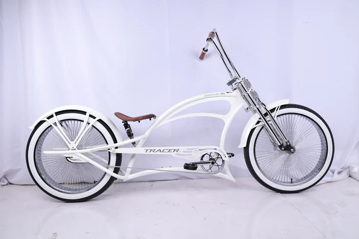 Cruiser Bicycle Tracer Scorpion Pro White Right