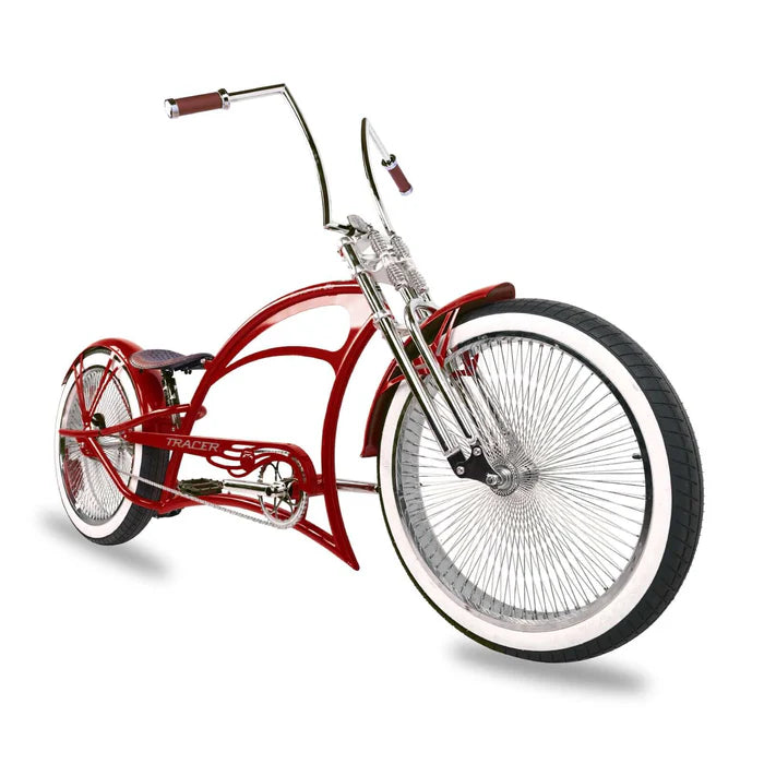 Cruiser Bike Tracer Scorpion Red RIght Front