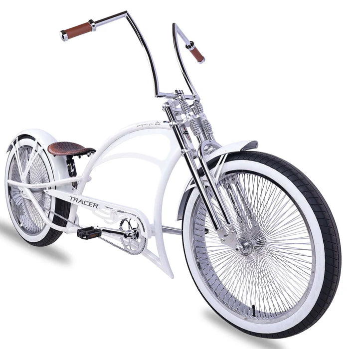 Cruiser Bike Tracer Scorpion White RightFront