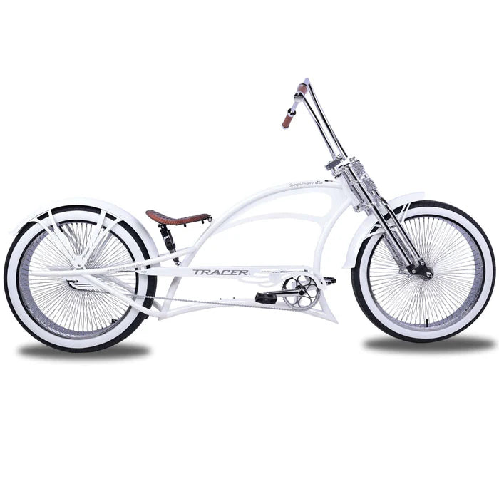 Cruiser Bike Tracer Scorpion White Right