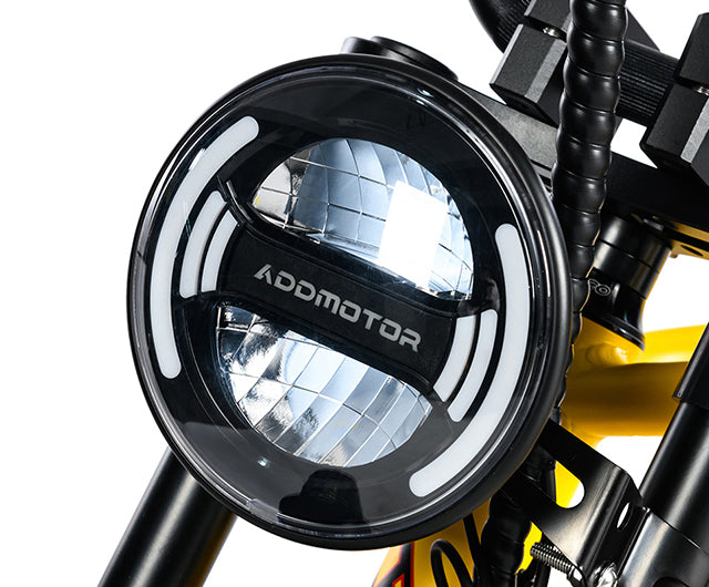 Electric Bike Addmotor Choptan Headlight