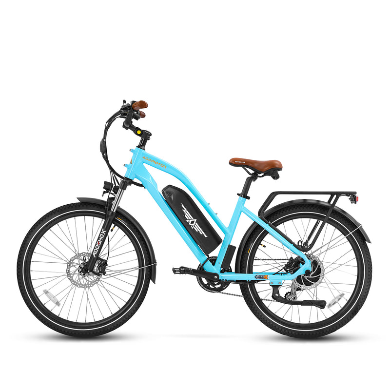 Electric Bike Addmotor E-43 SkyBlue Left