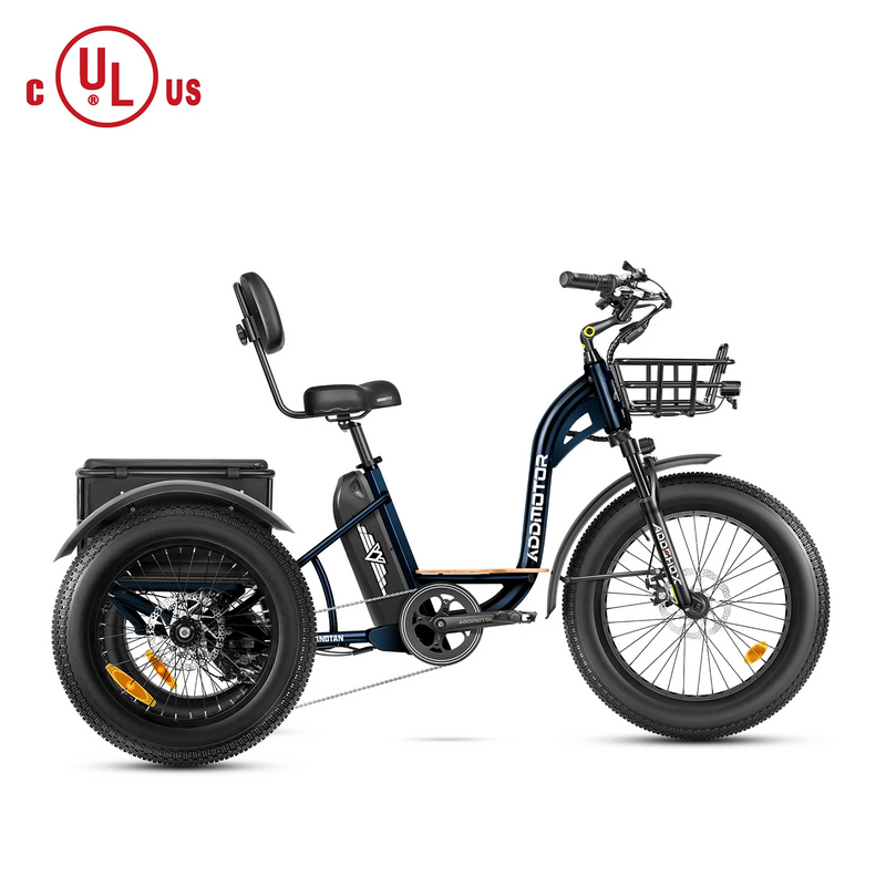 Electric Bike Addmotor Grandtan2 Blue Right