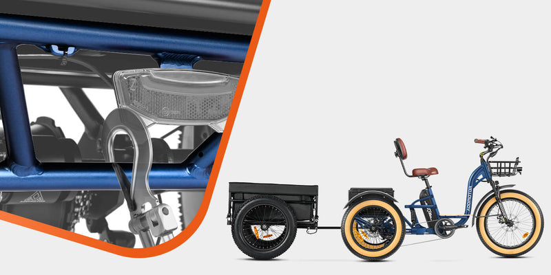 Electric Bike Addmotor GrandtanX Trailer