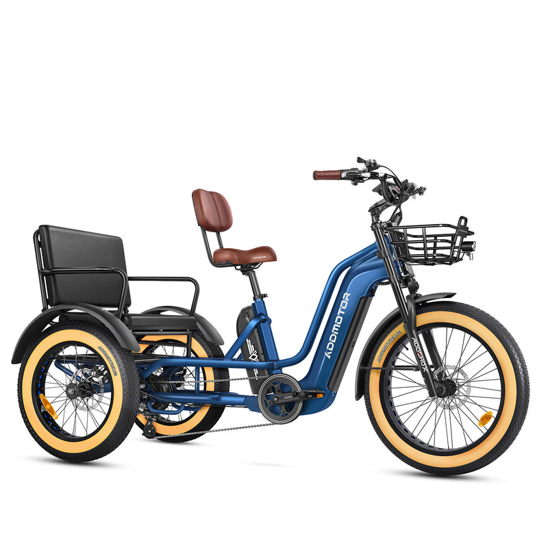 Electric Bike Addmotor GreattanL Blue RIght Front