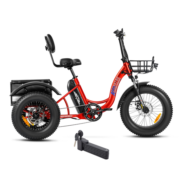 Electric Bike Addmotor Triketan2 Red Right