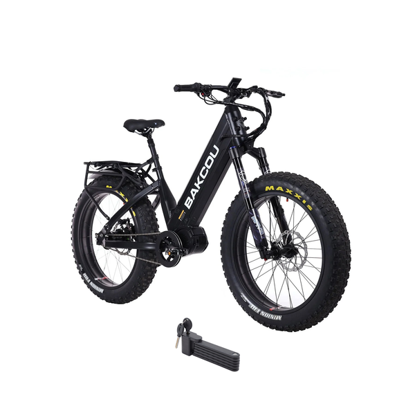 Electric Bike Bakcou MAV3 Black Right Front