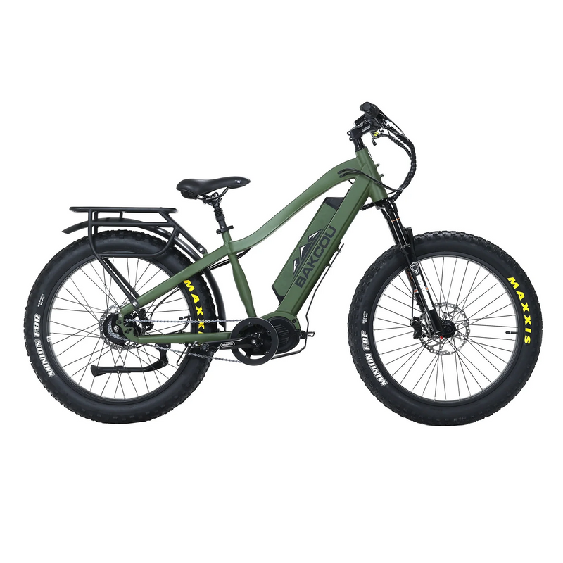 Electric Bike Bakcou Mule Jager Green Right