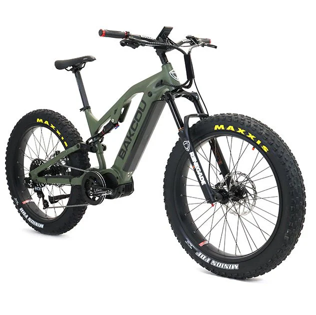 Electric Bike Bakcou Scout Green Right Front