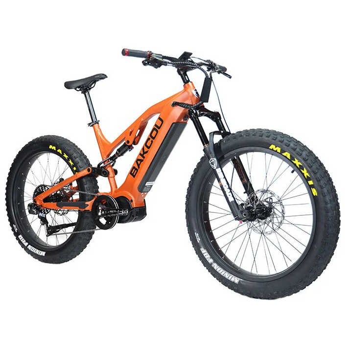 Electric Bike Bakcou Scout Orange Right Front