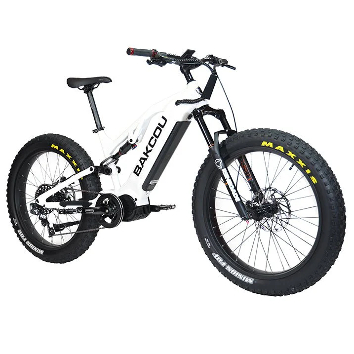 Electric Bike Bakcou Scout White Right Front