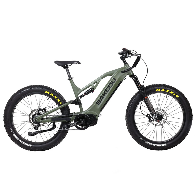 Electric Bike Bakcou Scout Jager Green Right