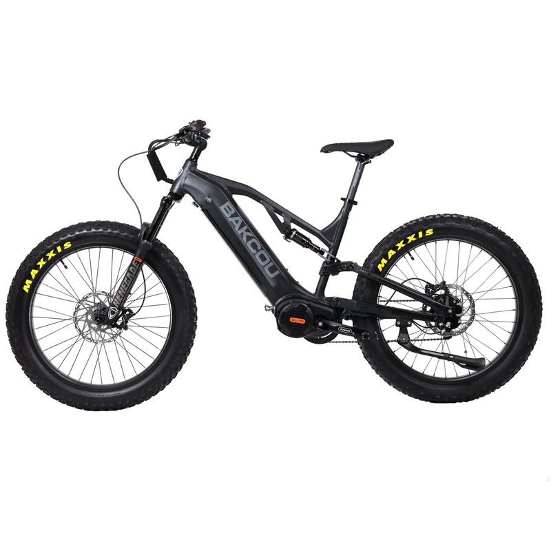 Electric Bike Bakcou Scout Jager Black Left