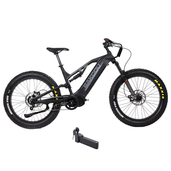 Electric Bike Bakcou Scout Jager Black Right