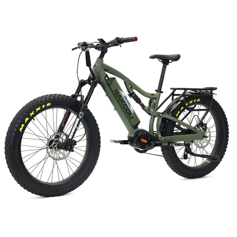 Electric Bike Bancou Storm Green Left Front