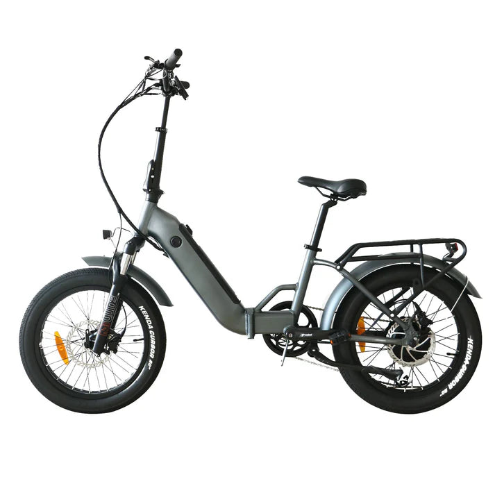 Electric Bike Coastal Cruiser BB-20x3 Grey Left