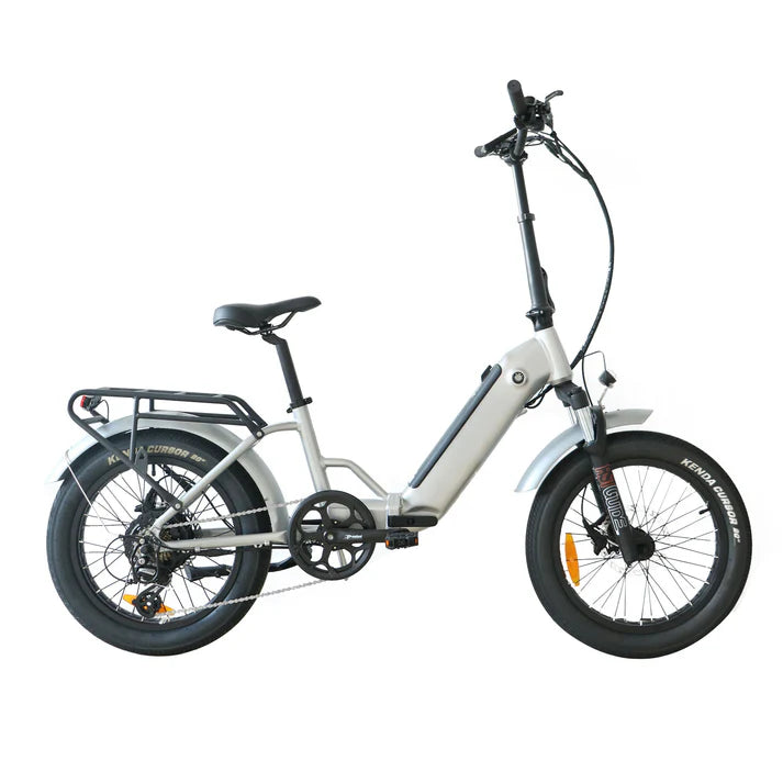 Electric Bike Coastal Cruiser BB-20x3 Grey Right