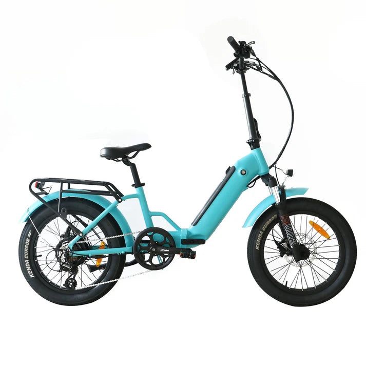 Electric Bike Coastal Cruiser BB-20x3 Teal Right