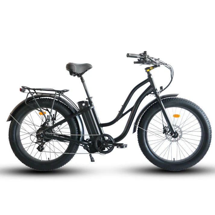 Electric Bike Coastal Cruiser BB-CFT Black Right