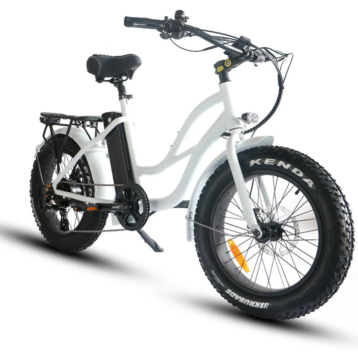 Electric Bike Coastal Cruiser Mini White Right Front