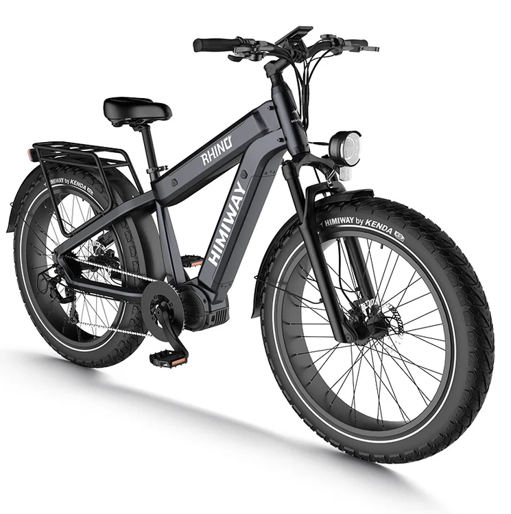 Electric Bike Himiway D5 Rhino Grey Right Front