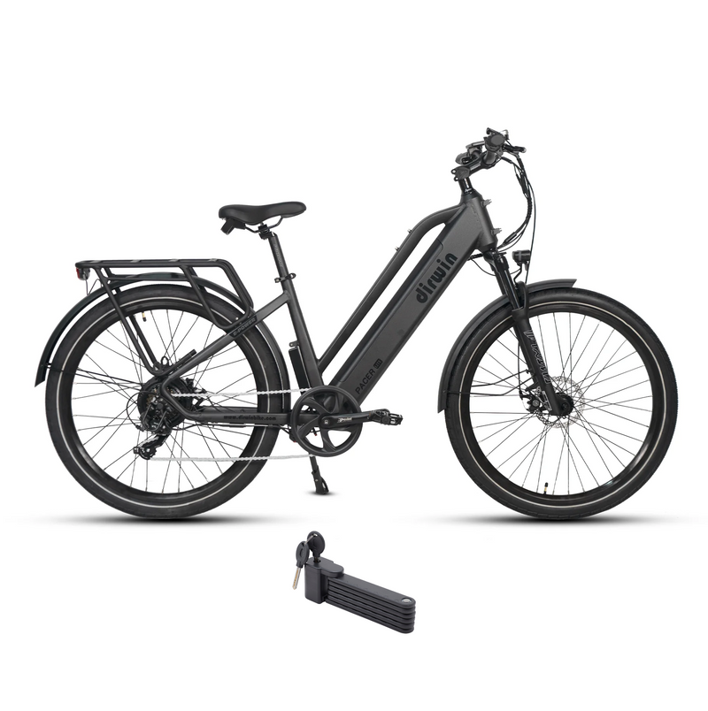 Electric Bike Dirwin Pacer Lite Black RIght