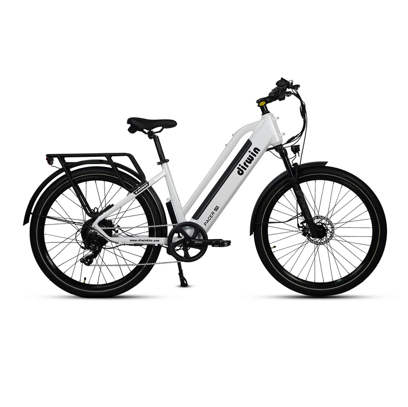 Electric Bike Dirwin Pacer Lite White RIght