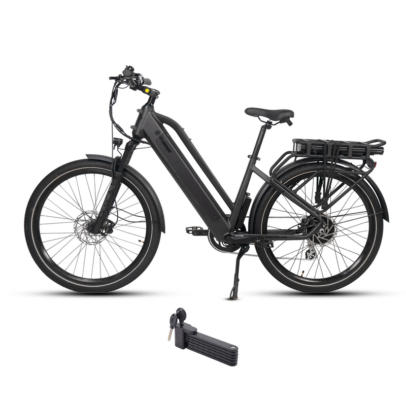 Electric Bike Dirwin Pacer Plus MatteBlack Left