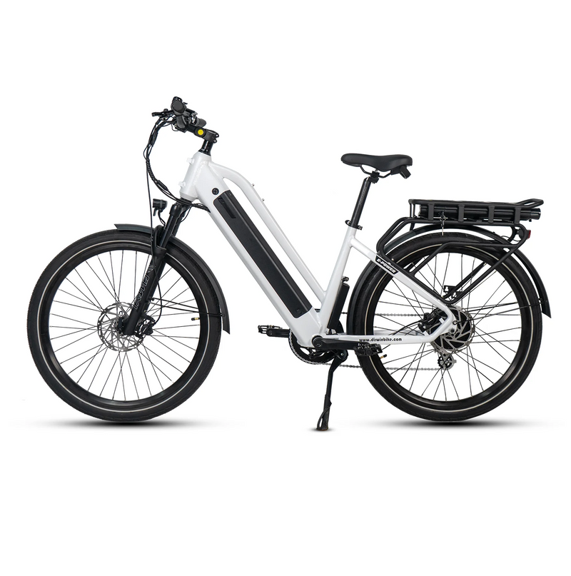 Electric Bike Dirwin Pacer Plus White Left