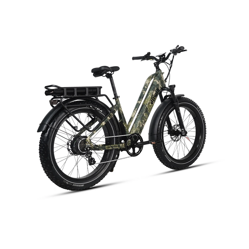 Electric Bike Dirwin Pioneer Plus GreenCamo Right Rear