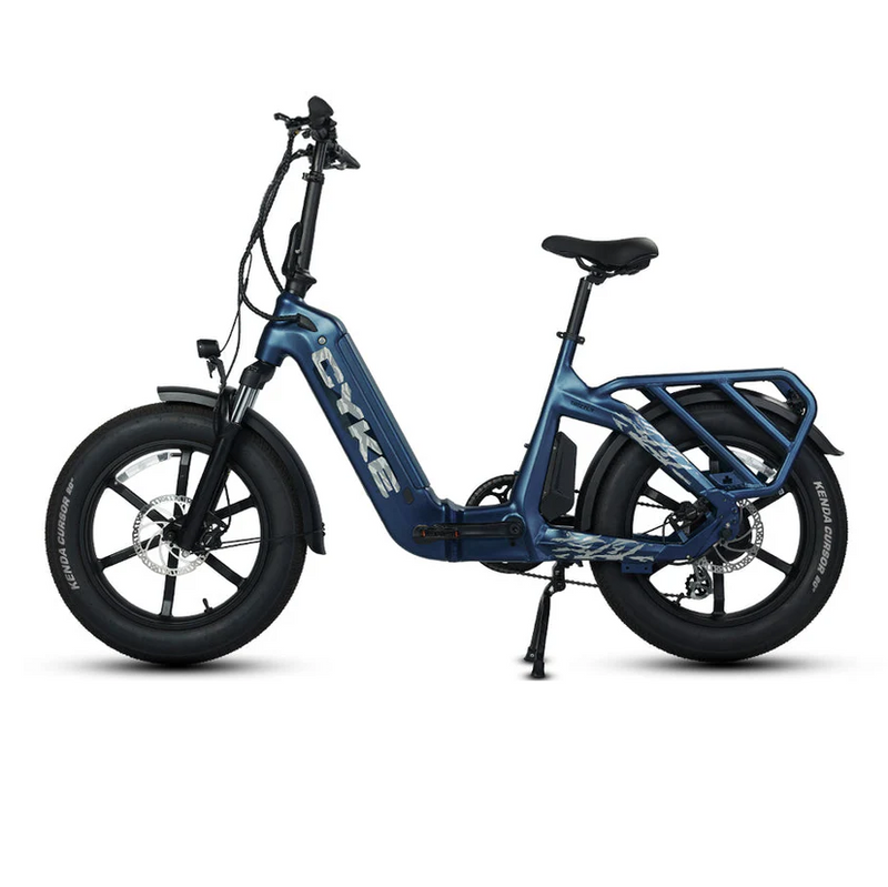 Electric Bike E-Joe Grizzly Blue Left