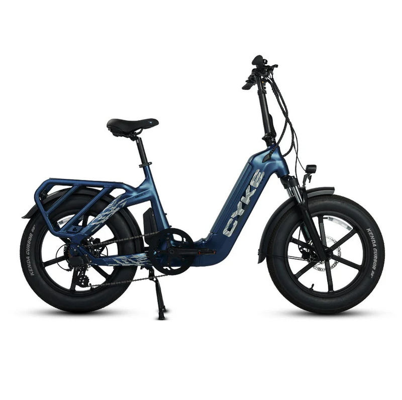 Electric Bike E-Joe Grizzly Blue Right