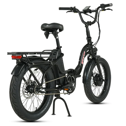 Electric Bike E-Joe Urban Black RIght Rear