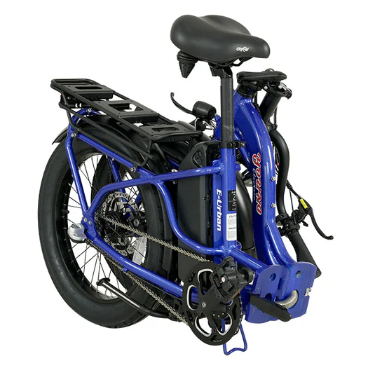 Electric Bike E-Joe Urban Blue Folded