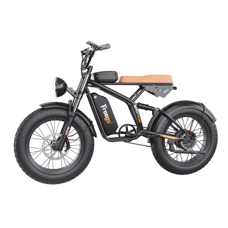 Electric Bike Freego F1 Black Left