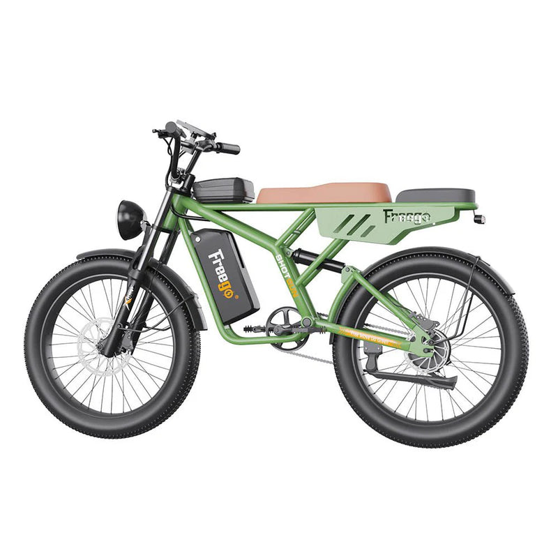 Electric Bike Freego F4 Green Left