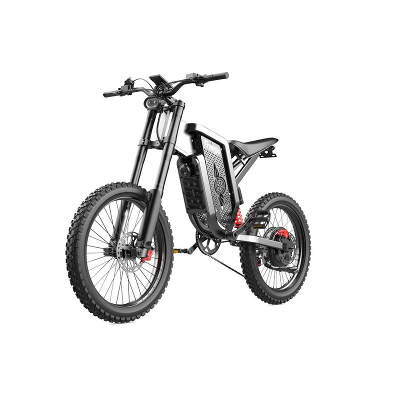 Electric Bike Freego X2 Black Left