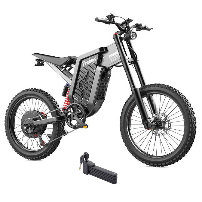 Freego 3000W X2 Off-Road Dirt Mountain Electric Bike