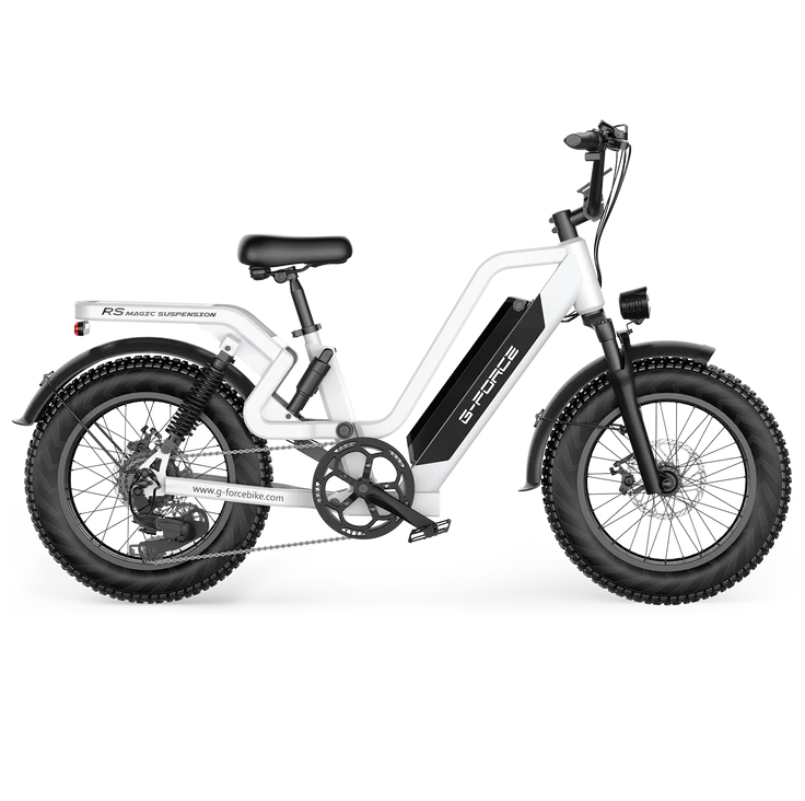 Electric Bike G-Force RSST White Right