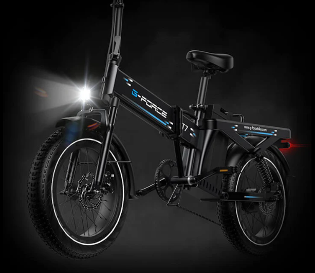 Electric Bike G-Force T7 Lights