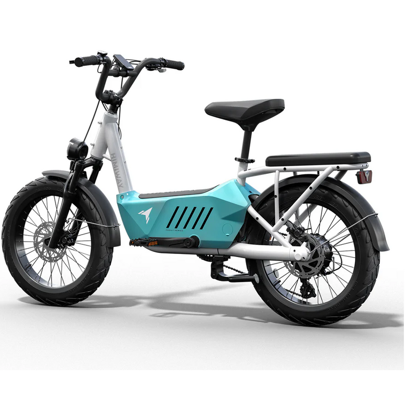 Electric Bike Himiway C3 Blue Left Rear