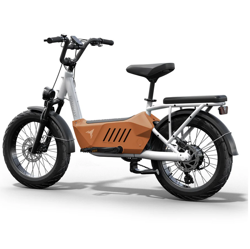 Electric Bike Himiway C3 Orange Left Rear