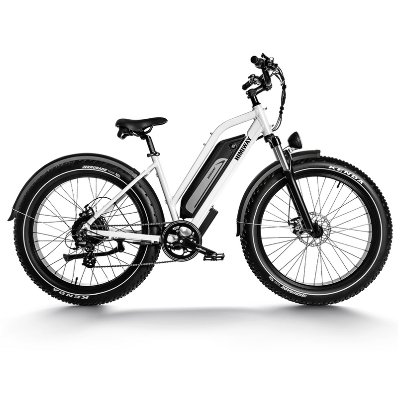 Electric Bike Himiway CruiserST White Right