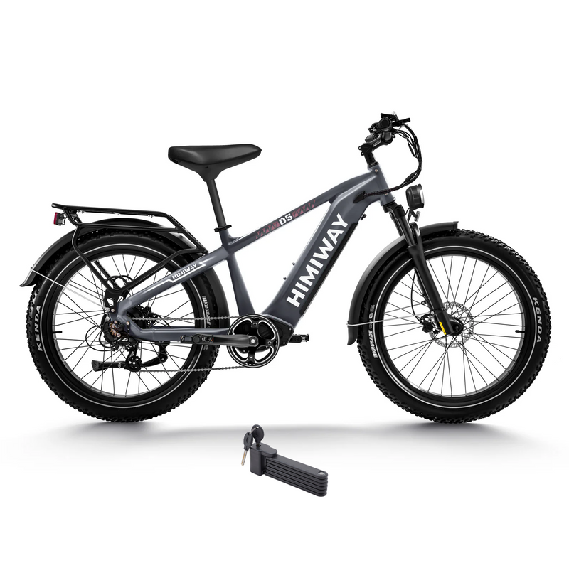 Electric Bike Himiway Zebra Grey Right