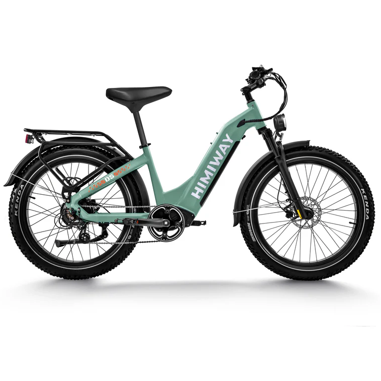 Electric Bike Himiway D5ZebraST Green Right