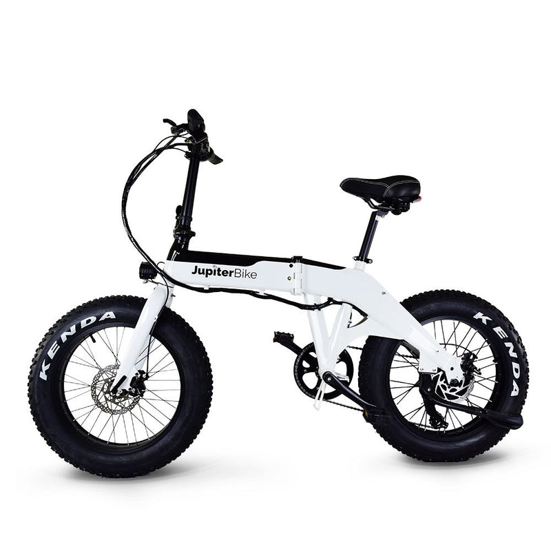 Electric Bike JupiterBike Defiant White Left